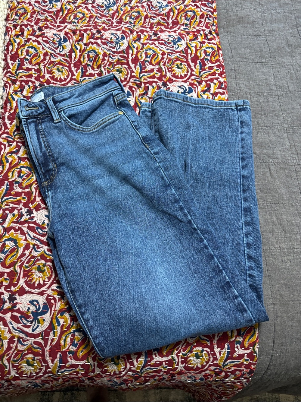 LC Lauren Conrad High-Rise Straight Jeans